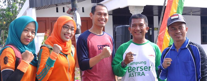 Salut, RW 04 Tangkerang Labuai Terpilih Jadi Kampung Berseri Astra